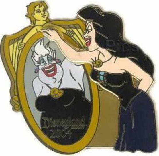 Disney Pin 34939 Ursula as Vanessa The Little Mermaid Villain Mirror LE # A-93