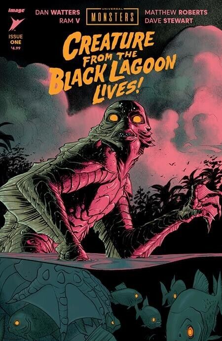 UNIVERSAL MONSTERS CREATURE FROM THE BLACK LAGOON LIVES #1 - A *4/24/24 PRESALE