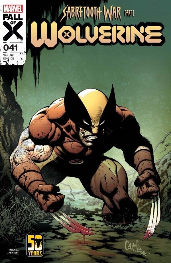 Wolverine #41 Greg Capullo Variant Marvel 2024 NM+