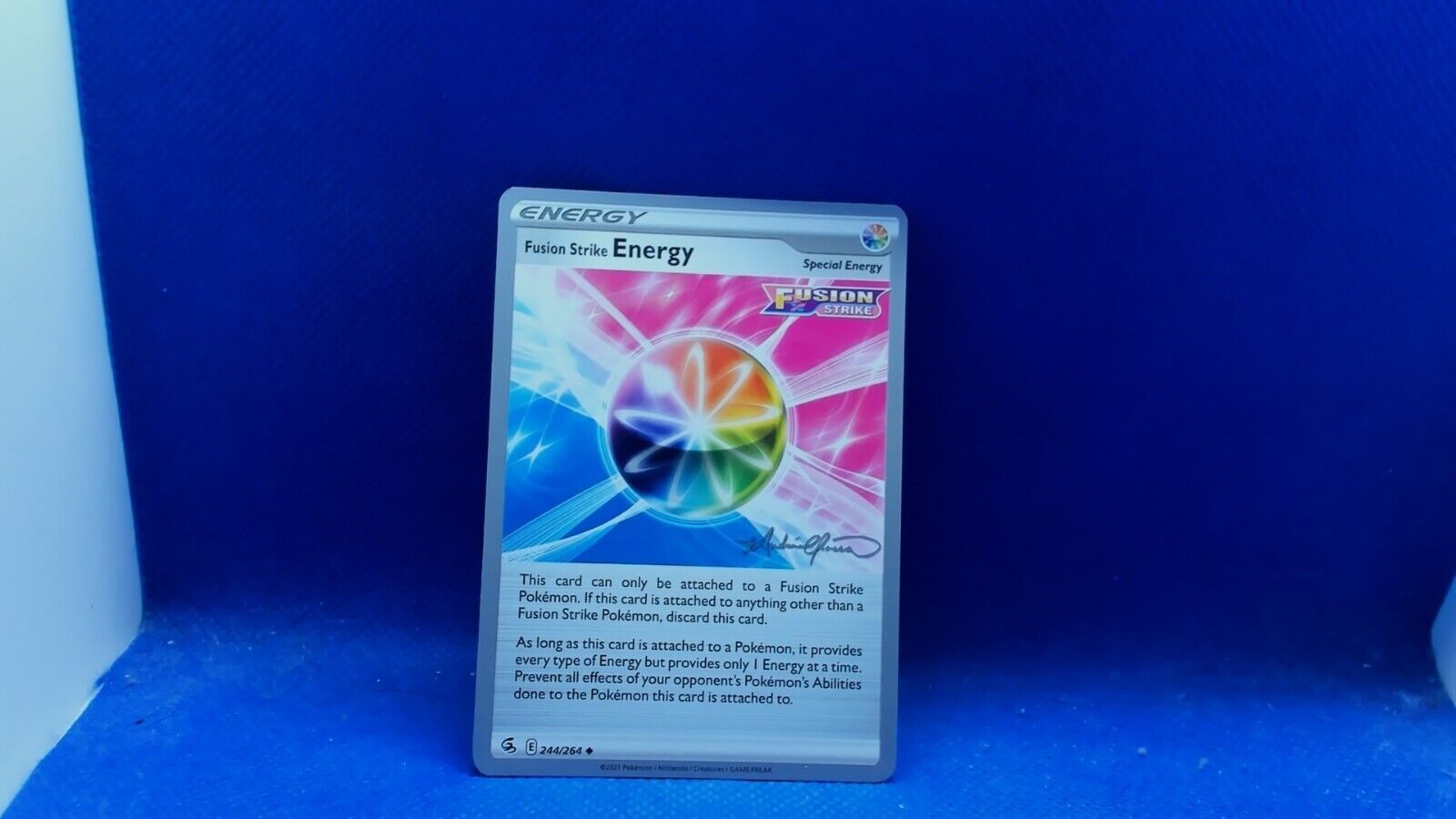 Fusion Strike Energy - 244/264 - Fusion Strike, limited edition worlds 2022 pink