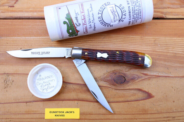 GEC Great Eastern Cutlery Tidioute 488213EC - Wharncliffe Trapper - Autumn Gold