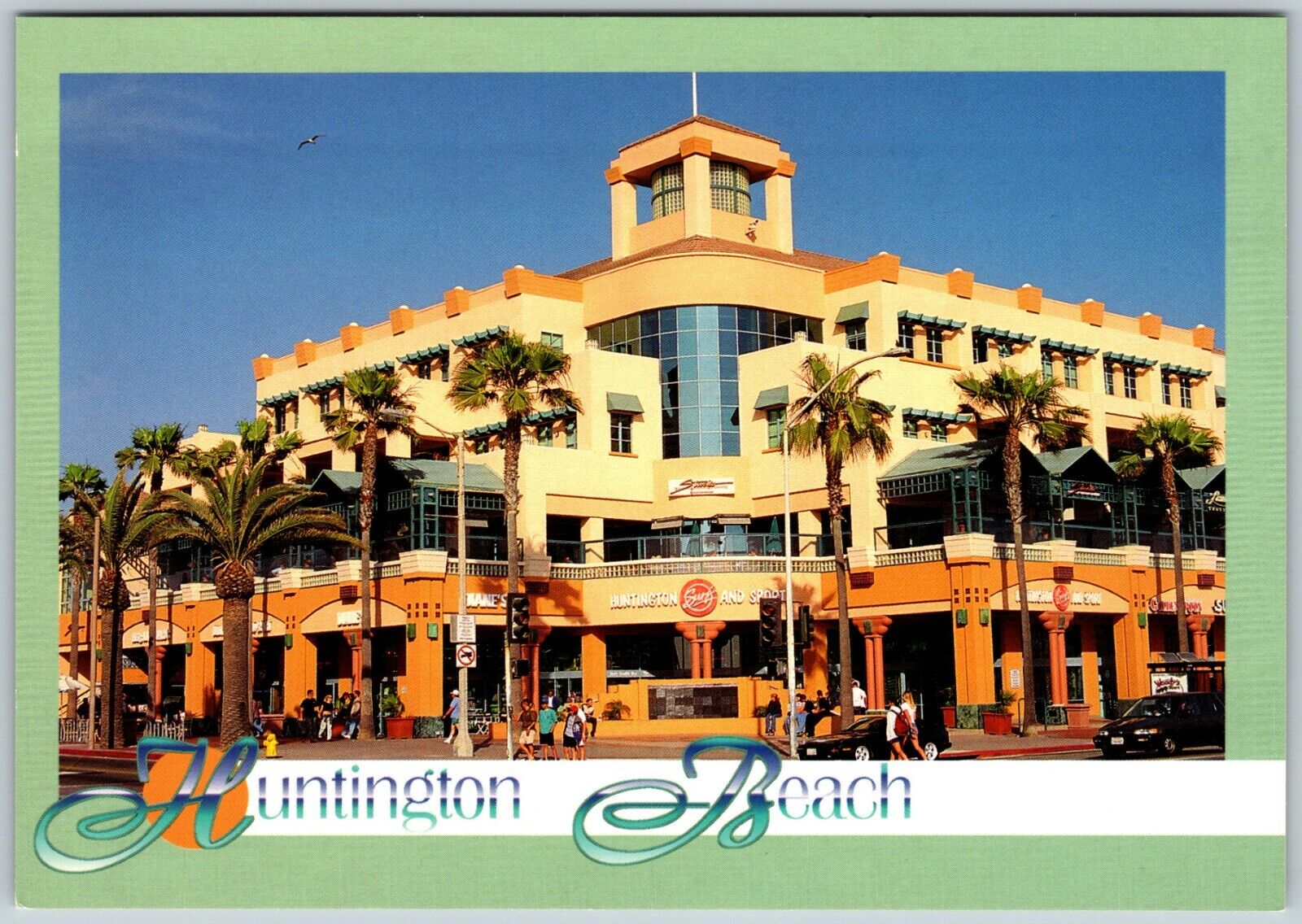 Huntington Beach, CA - Postcard