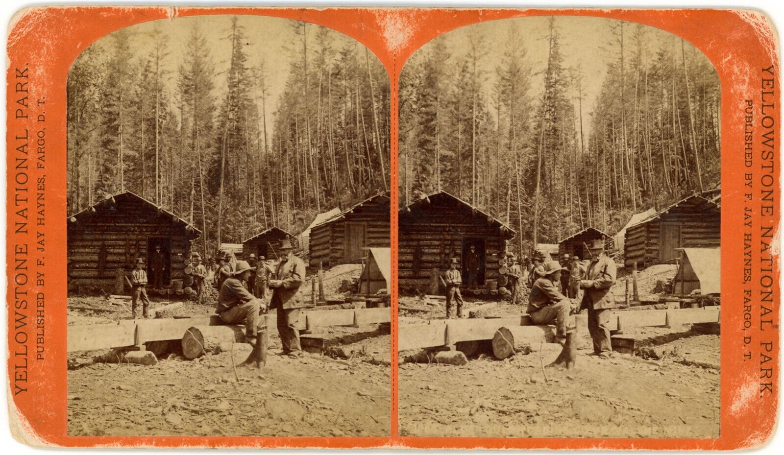 MONTANA SV - Alder Gulch Mining - FJ Haynes 1880s RARE