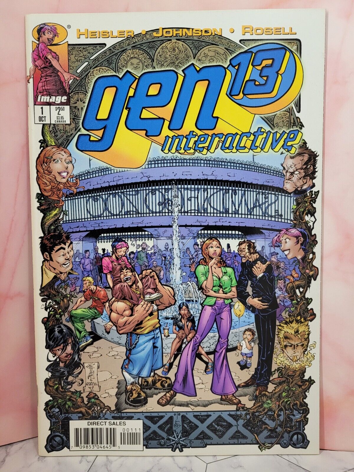 Gen 13 Interactive #1- 1997, Mike Heisler, Jason Johnson, Image, VF