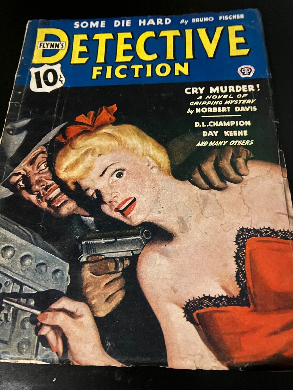 Flynn's Detective Fiction Crime Pulp July 1944