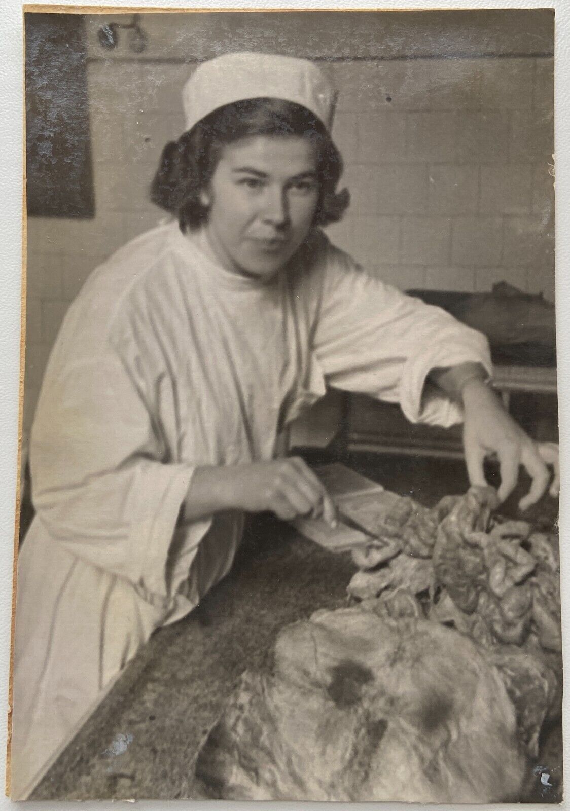 1930s Cadaver Surgical Autopsy Medical Students Dead Post Mortem Vintage Photo