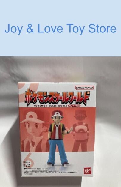 Bandai Pokemon Scale World Kanto Vol 1 Trainer Red Figure Japan Import