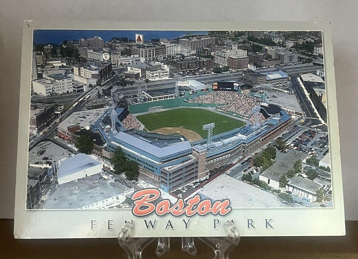Postcard Fenway Park Boston Red Sox Baseball Boston Massachusetts