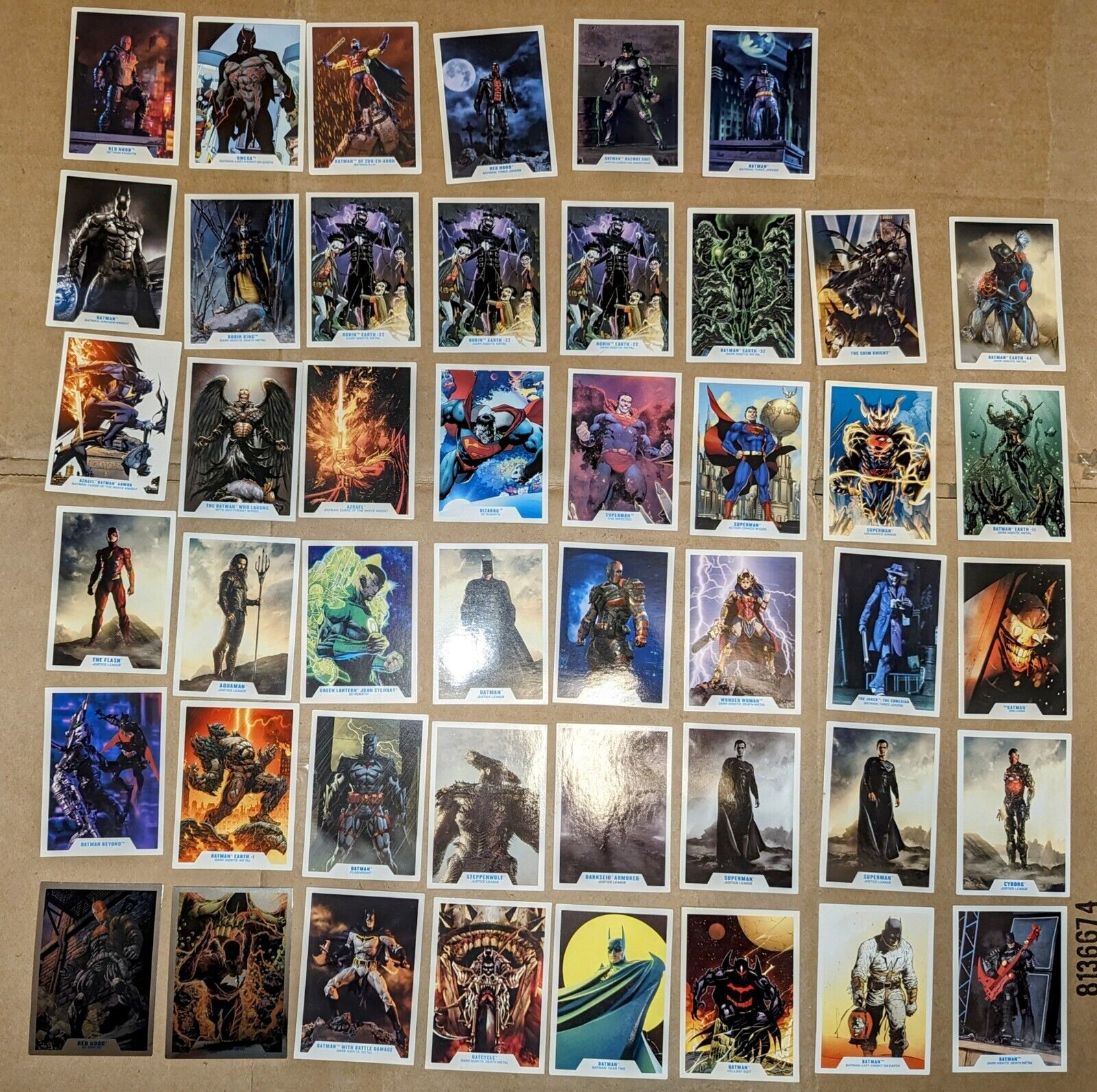 McFarlane Toys DC Multiverse Trading Cards 46 Cards 