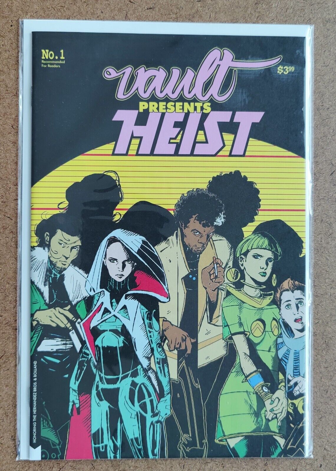Heist or How to Steal a Planet #1B 2019 Vault Comics