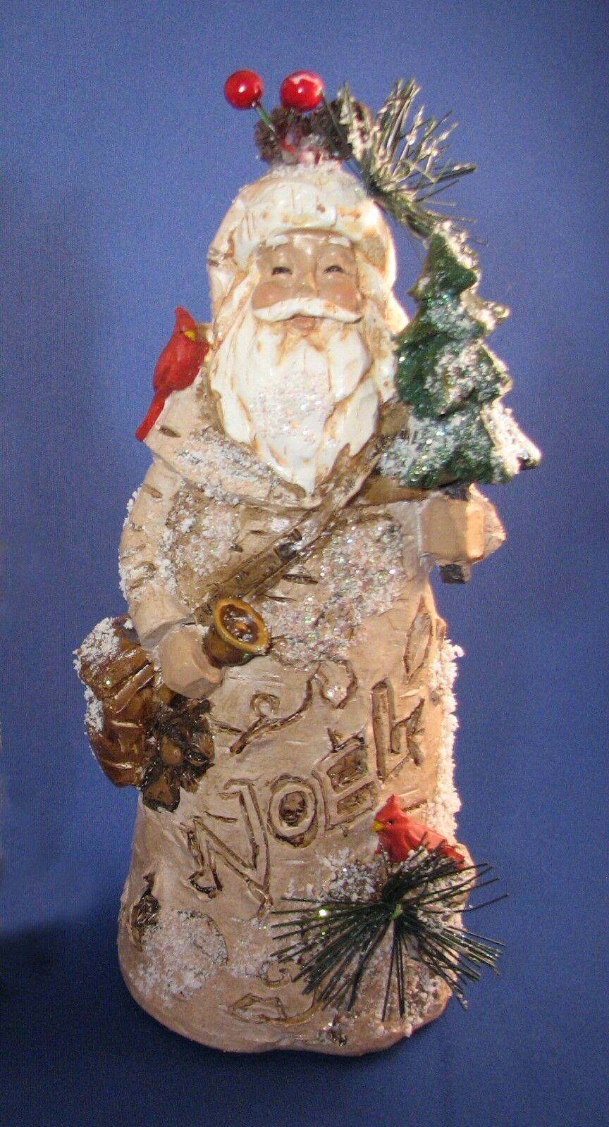 Delightful Christmas Noel Santa Figurine Holiday Winter Home Decor  