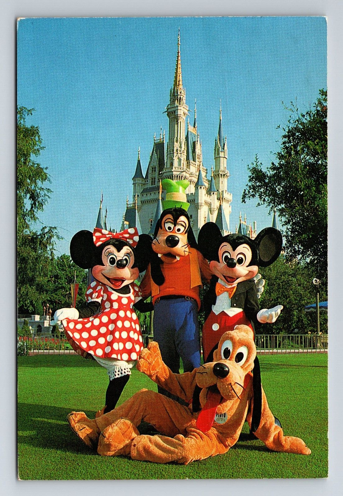 Vintage postcard WALT DISNEY WORLD Florida 6X4 posted