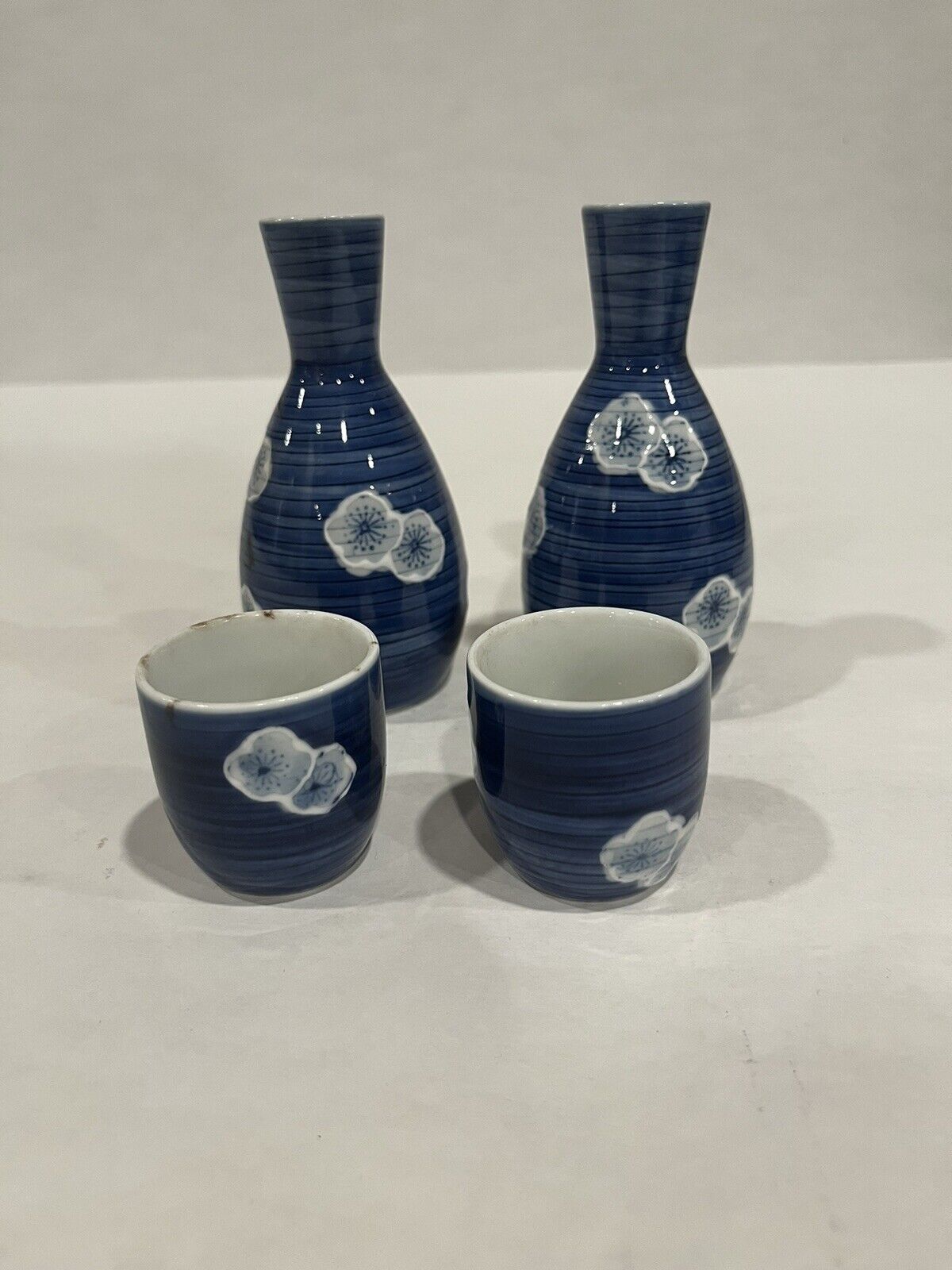 Vintage Japan Porcelain Sake Set