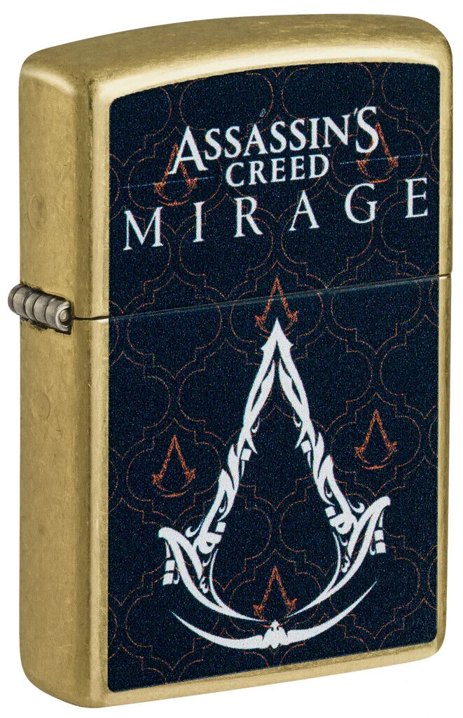 Zippo Assassin\'s Creed Mirage Design Street Brass 46157