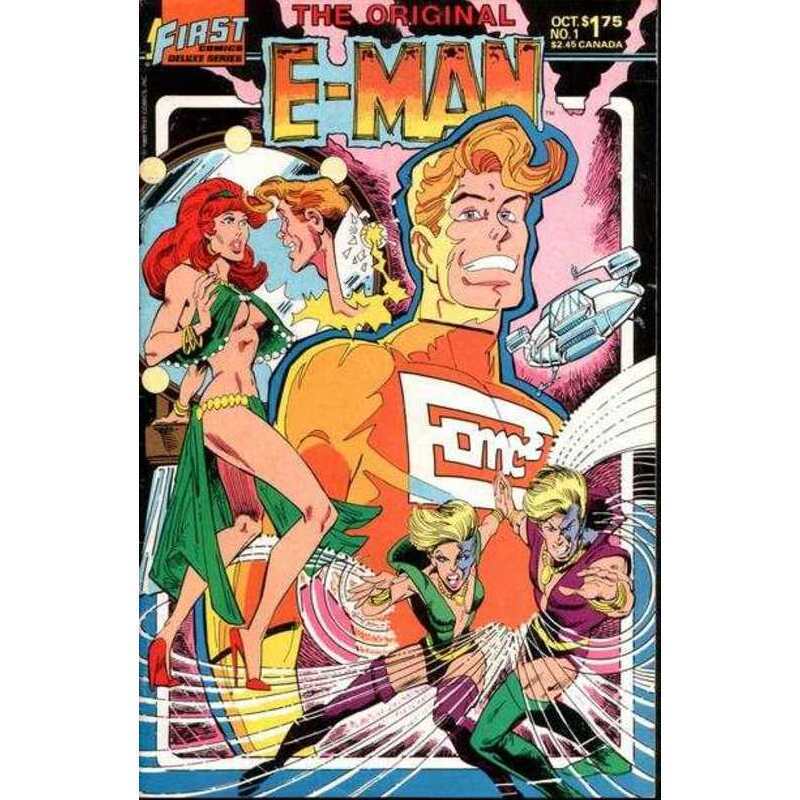 Original E-Man and Michael Mauser #1 in Very Fine condition. First comics [n`