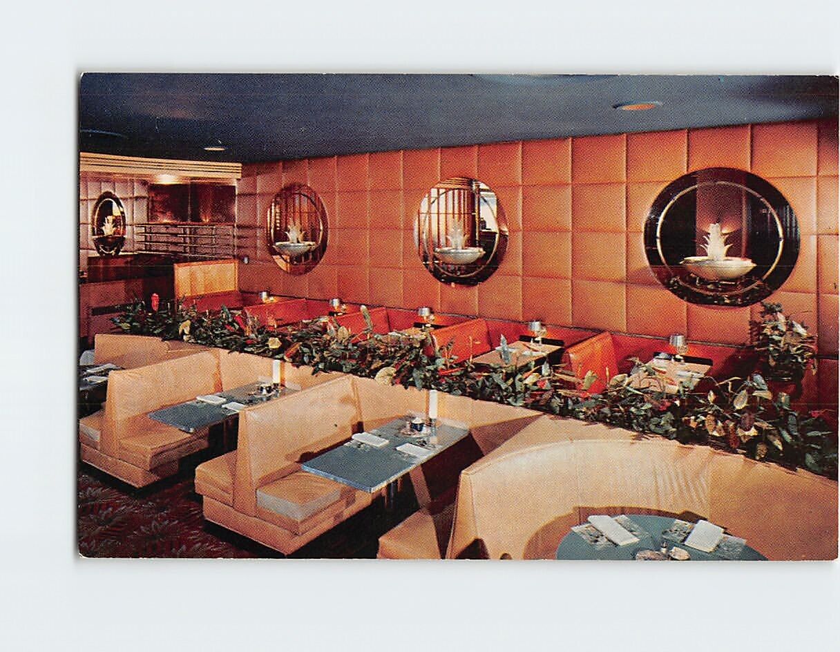 Postcard Café Lounge Hotel Harrisburger Harrisburg Pennsylvania USA