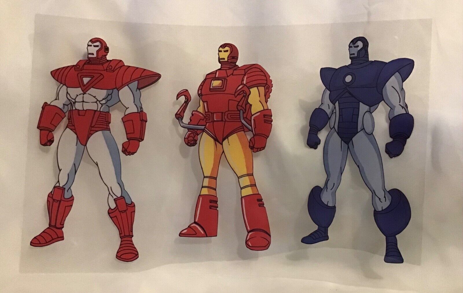 1994 Marvel Universe Avengers Iron Man Animation Promo Cel