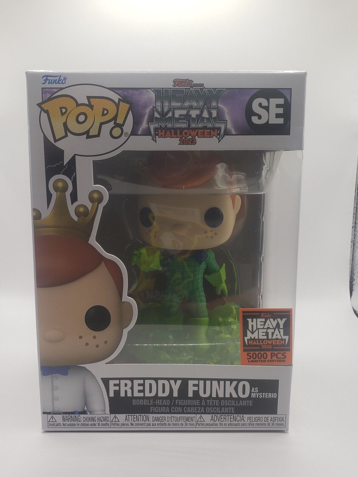 Freddy Funko Mysterio SE 5000 Heavy Metal Halloween Funko PoP \