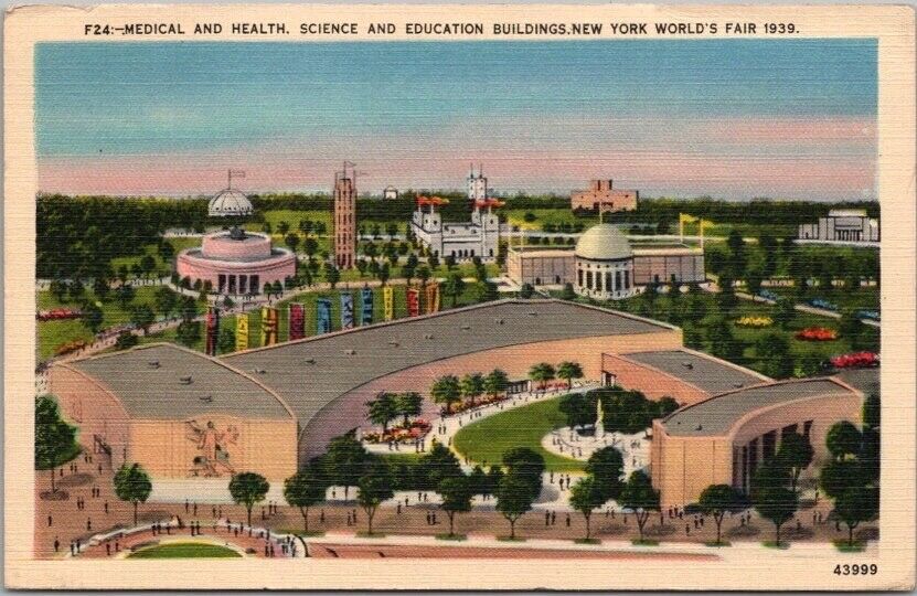 1939 NEW YORK EXPO Postcard \