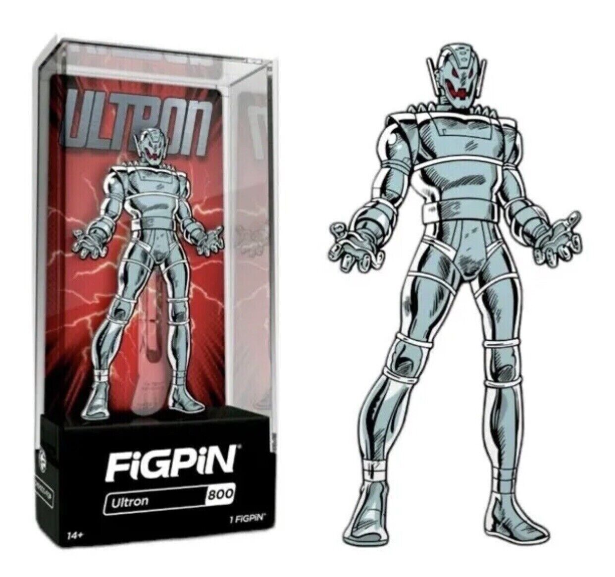 Funko Pop FiGPin Ultron #800 Enamel Pin - Marvel Comics Classic Series New