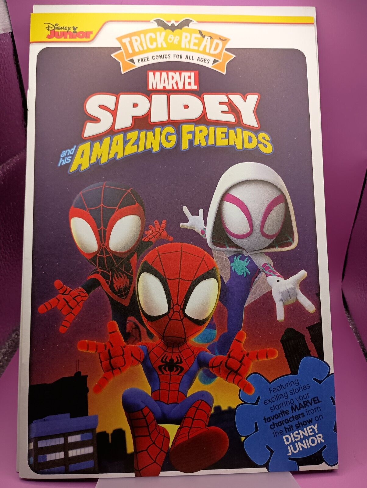 2022 Halloween Trick or Read Marvel Comics Spidey Amazing Friends Disney Junior