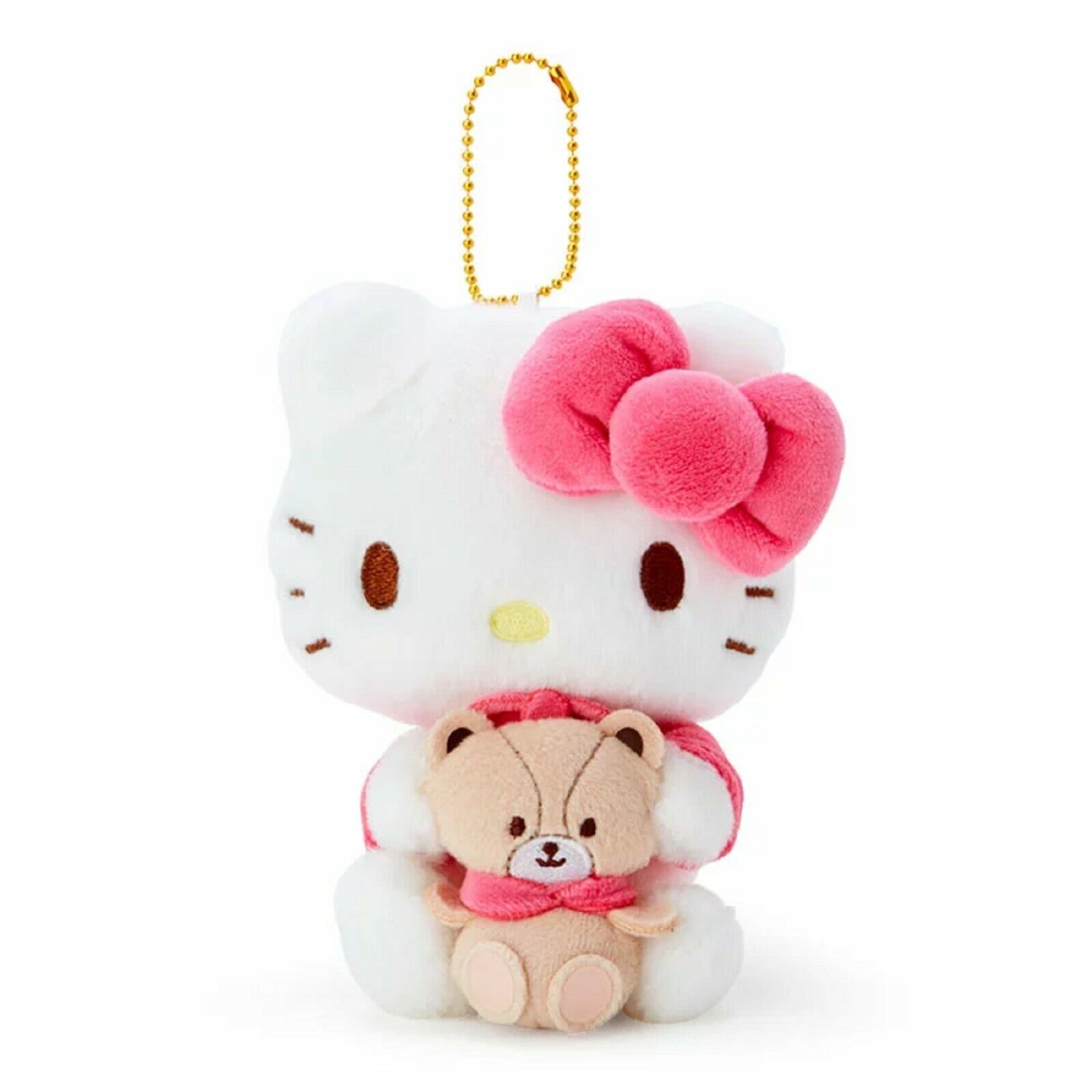 Sanrio Hello Kitty Pair Mascot Holder ( Friends ) Plush Doll Bag Chain New Japan