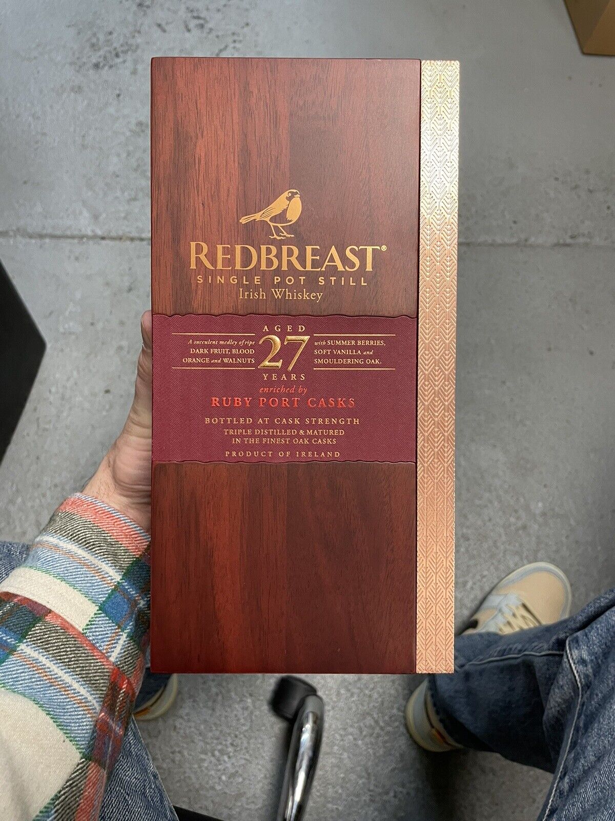 Redbreast 27 Wooden Box