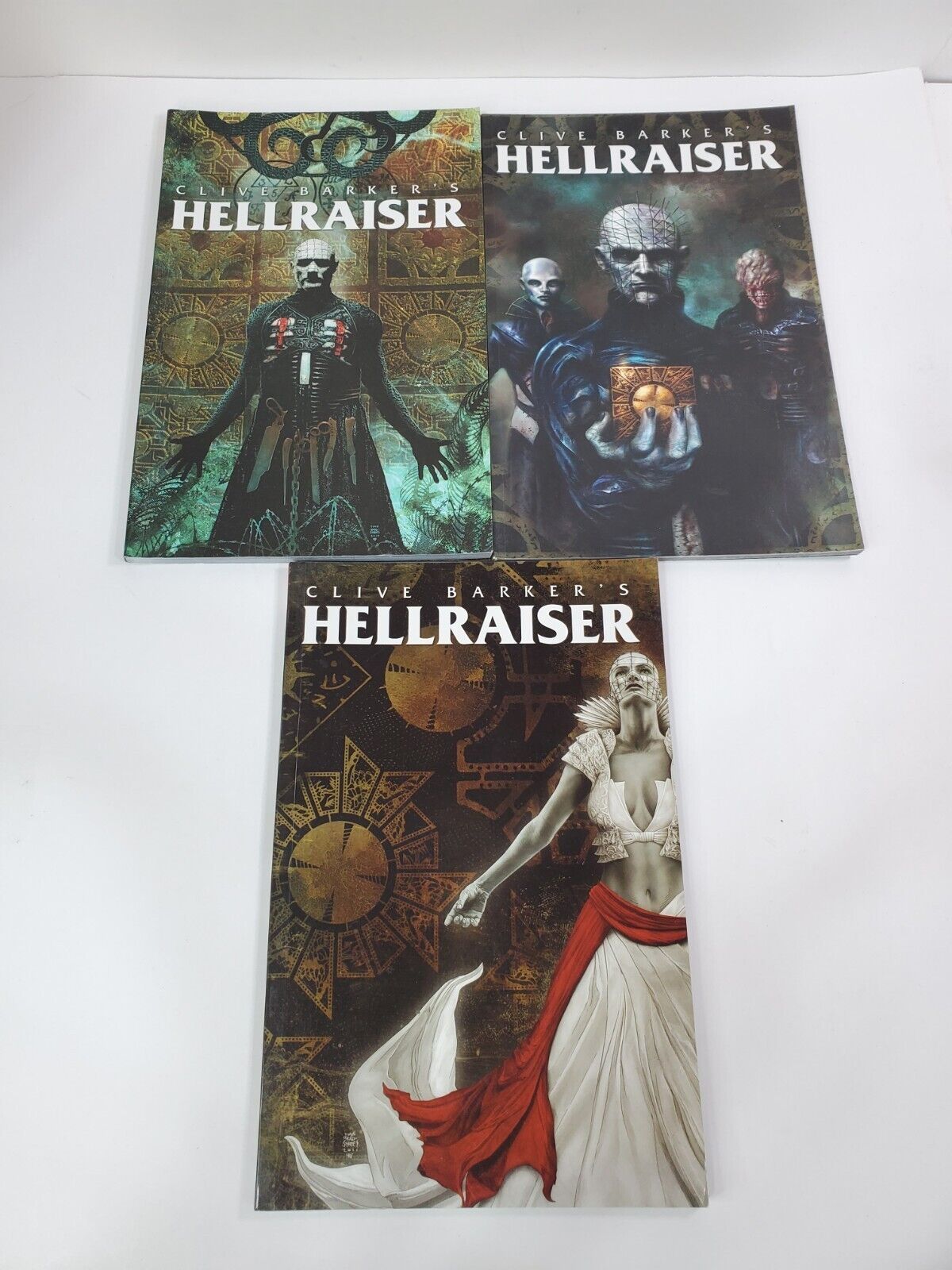 Clive Barker’s Hellraiser Boom Studios Trade Paperback TPB Vol 1-3 Comic Lot