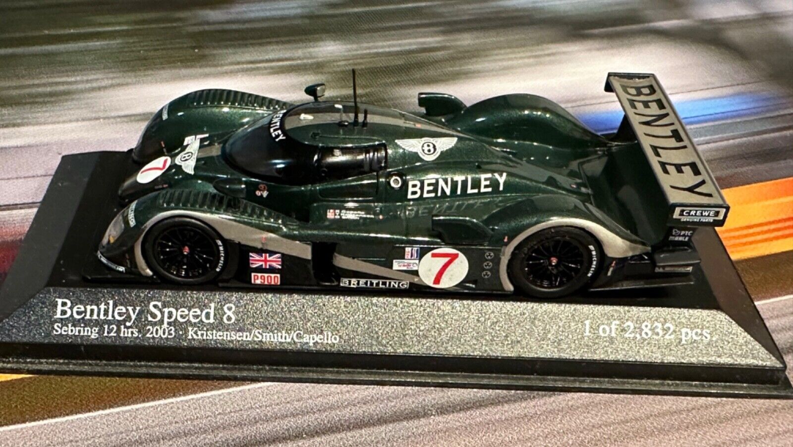 1/43 Bentley Speed ​​8 #7, Sebring 2003