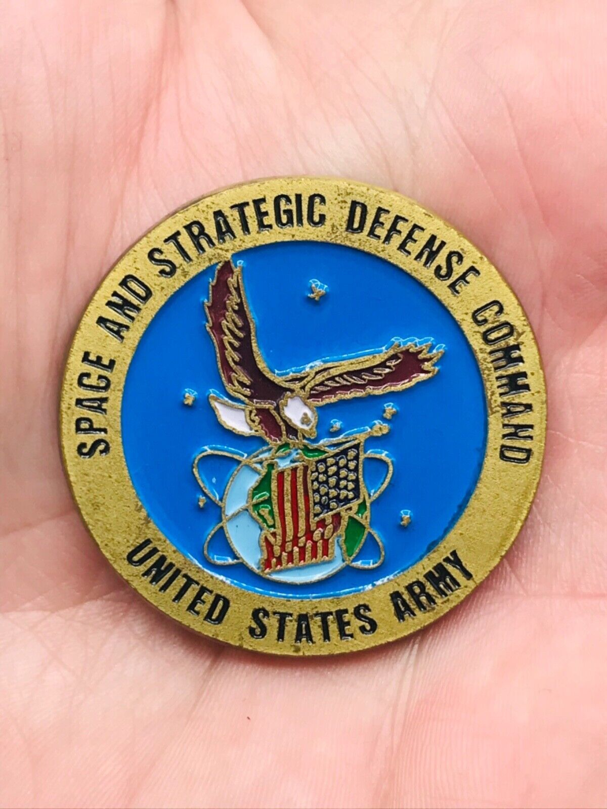 Space & Strategic Defense Command United States Army Challenge Coin 
