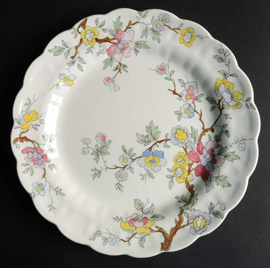 Booths Chinese Tree Dinner Plate 37970