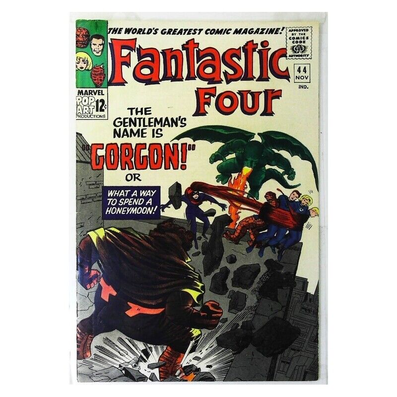 Fantastic Four (1961 series) #44 in Very Fine minus condition. Marvel comics [d