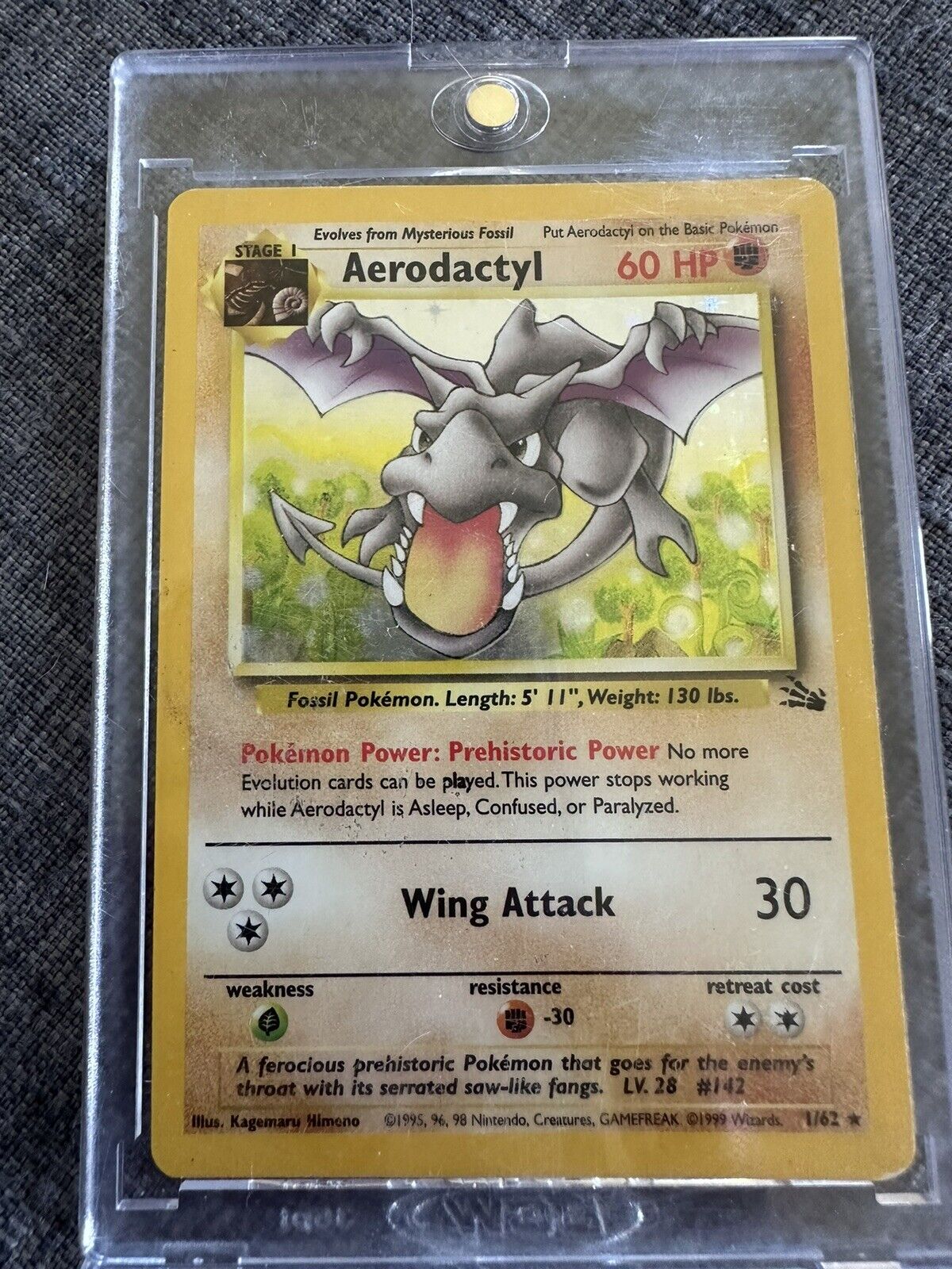 Pokemon Aerodactyl 1999 Wizards 1/62