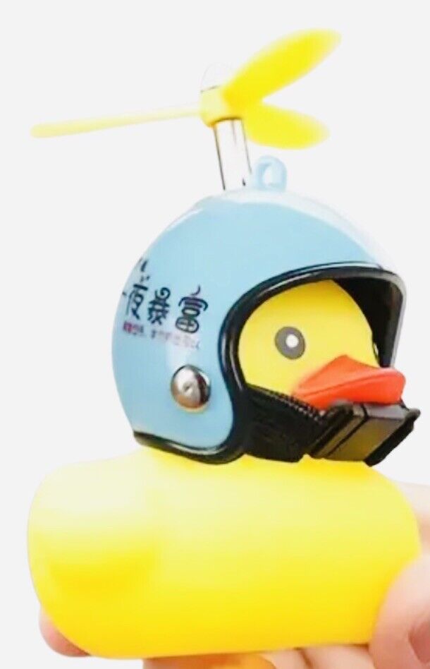 Rubber Duck Dash Ornament, Collectible, Duck Duck Jeep, Blue Helmet
