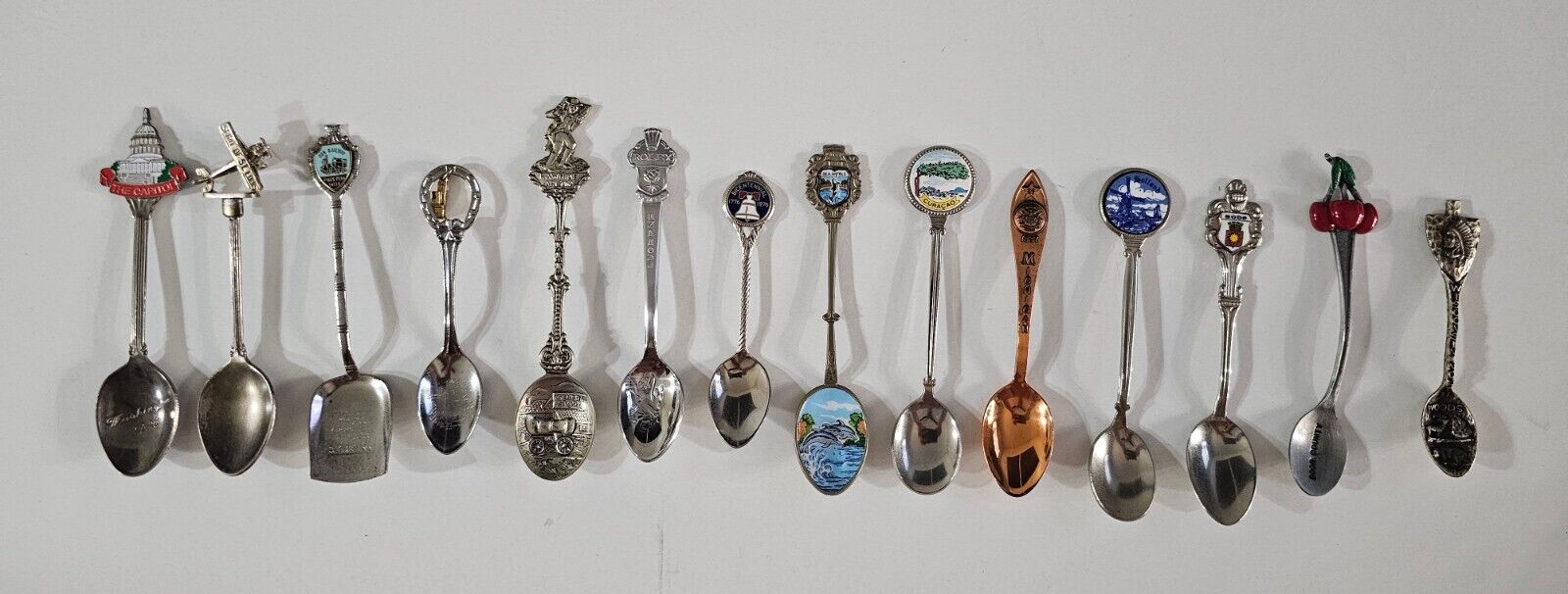 Collector Souvenir Spoons (Lot of 14)