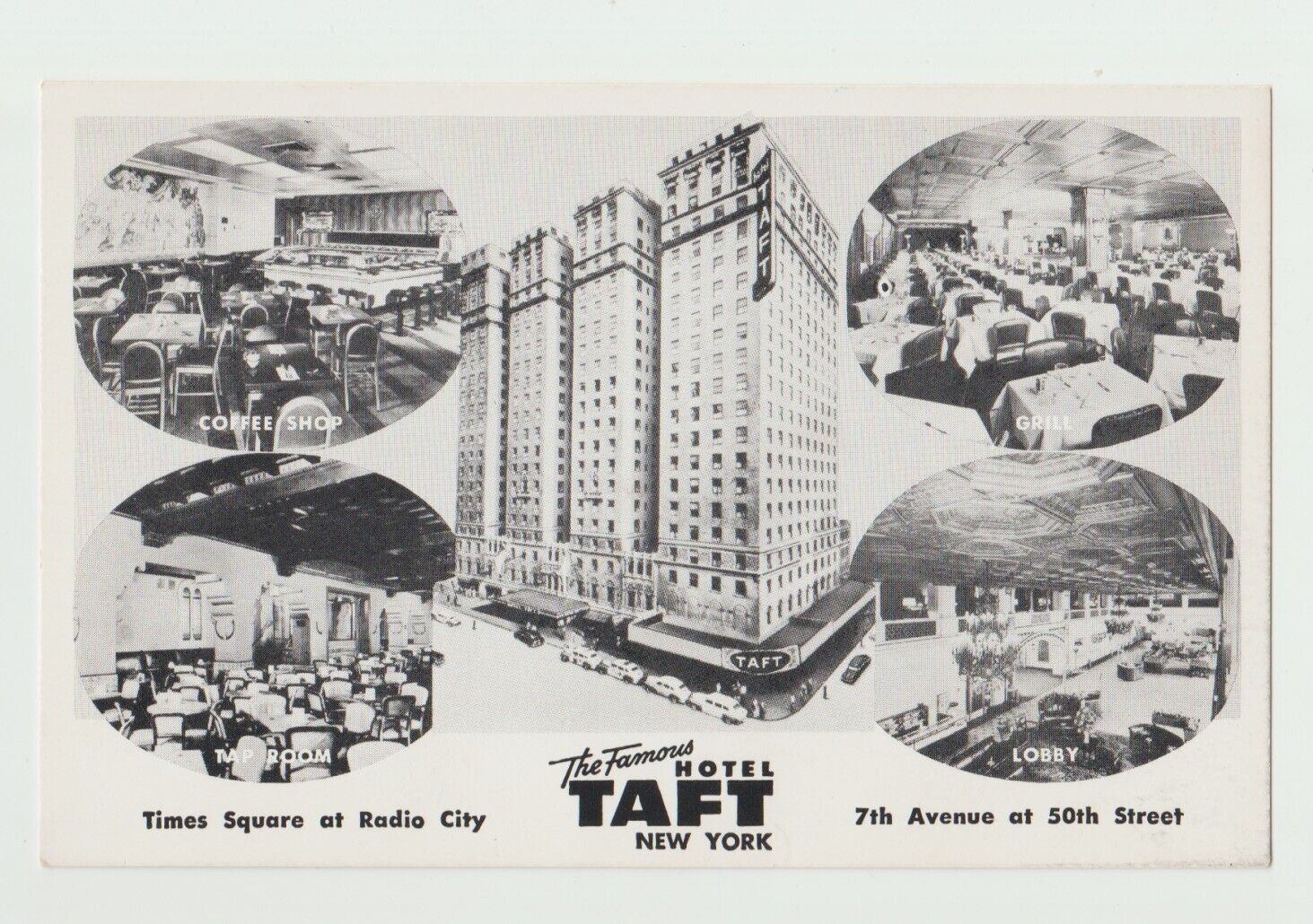 New York, NYC, The Famous Hotel Taft