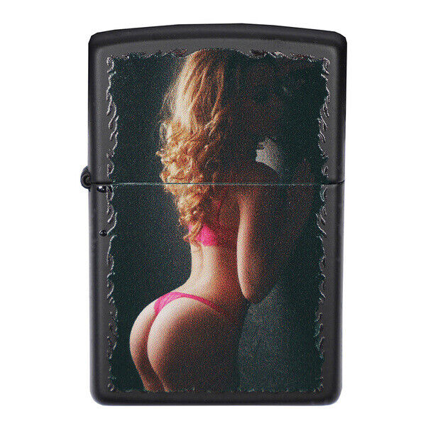 Zippo Oil Lighter American Processing Sexy Red Lingerie Lady Z218-