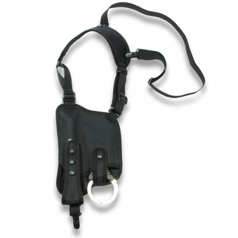 Protec Baton and Cuffs Plain Clothes Covert Harness