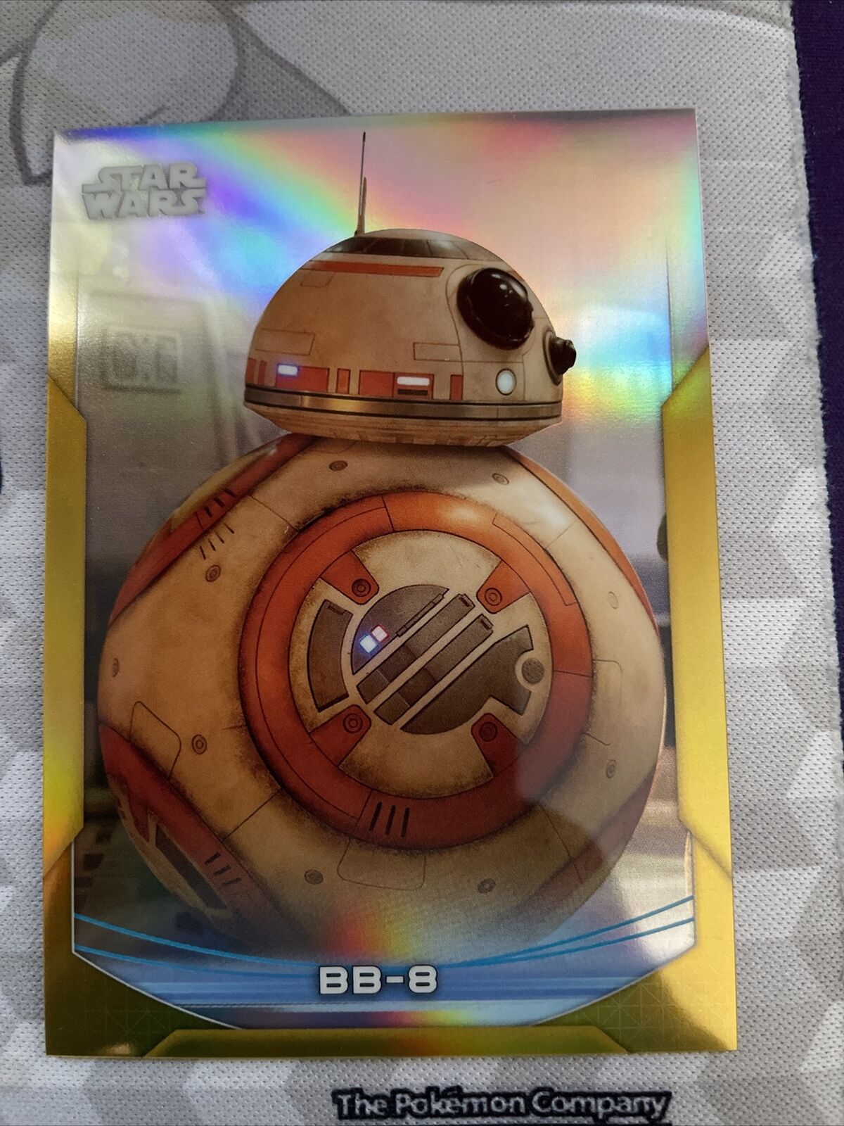 Star Wars Chrome 2020 Gold 2/ [50] Base Card #5-R BB-8