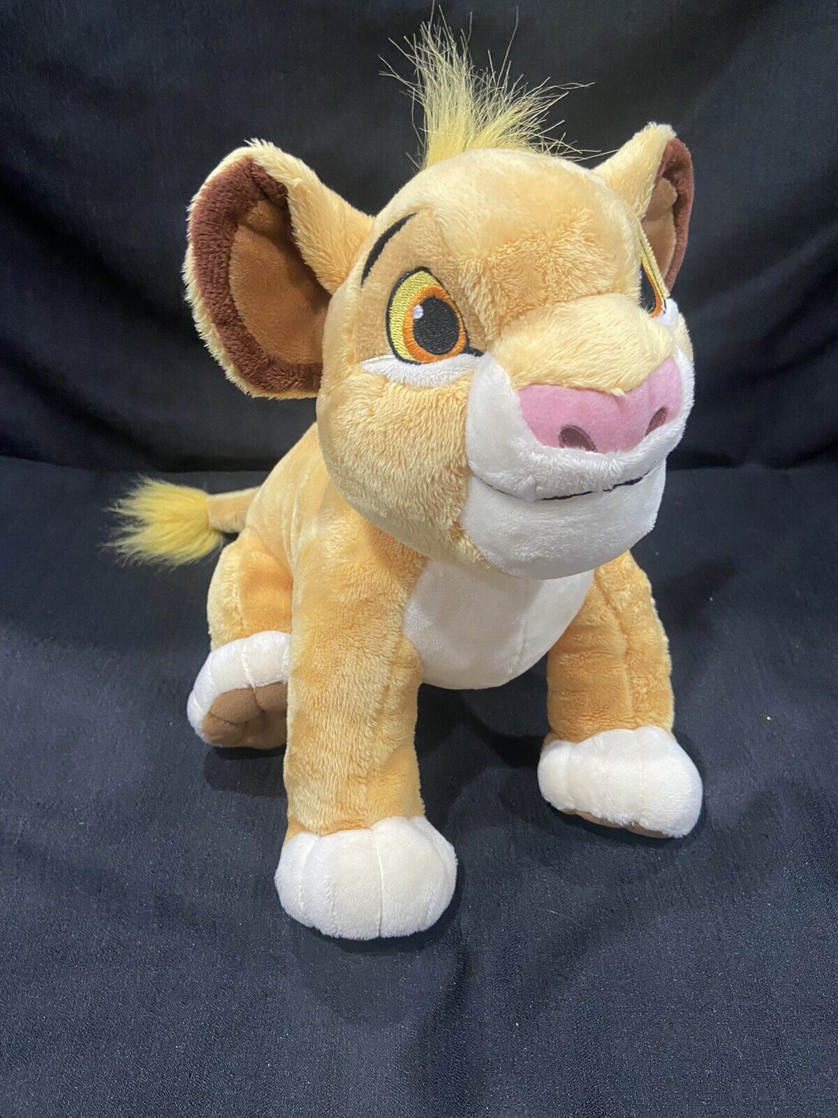 Vintage Disney Store Exclusive The Lion King Simba Plush Stuffed Toy 15” CLEAN