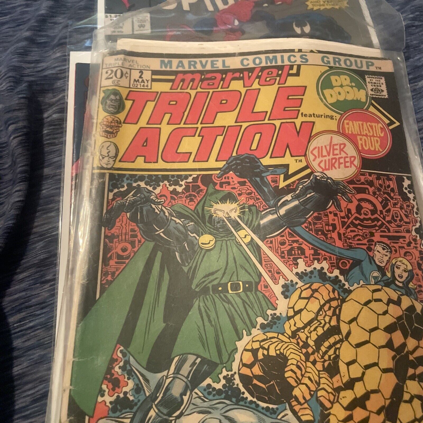 Marvel Triple Action # 2 VG Comic Book Fantastic Four Thing Dr. Doom 14 J224