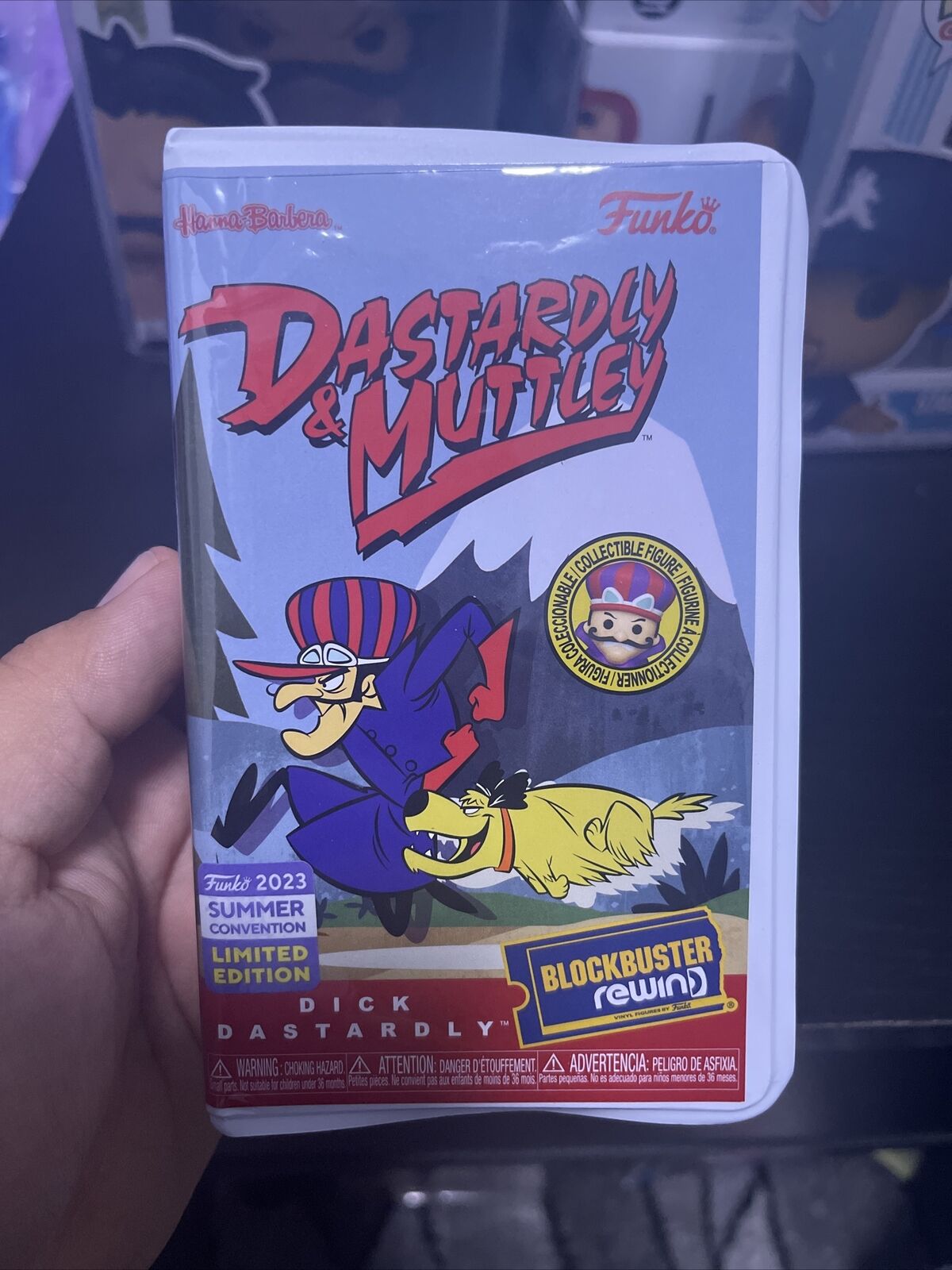 Funko Hanna-Barbera Dastardly & Muttley Blockbuster Rewind Dastardly SDCC 2023