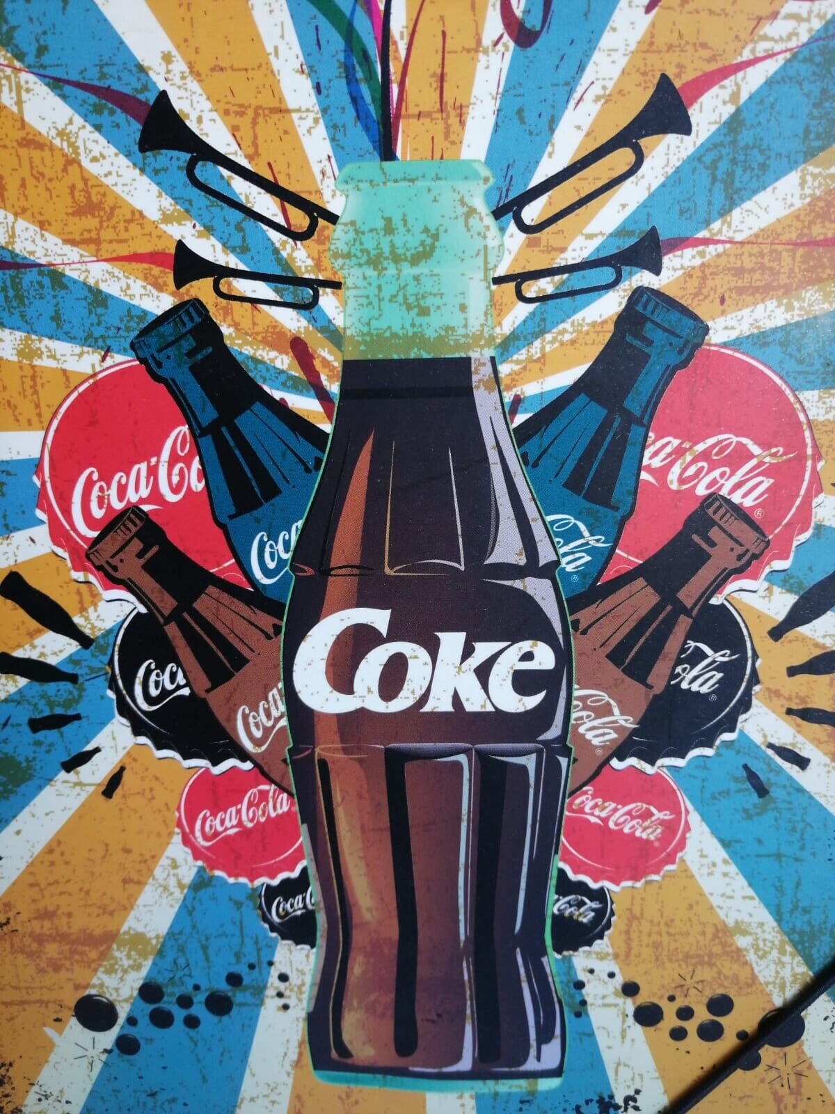 Paper binder coca cola celebrate life unique special authntic since 1886