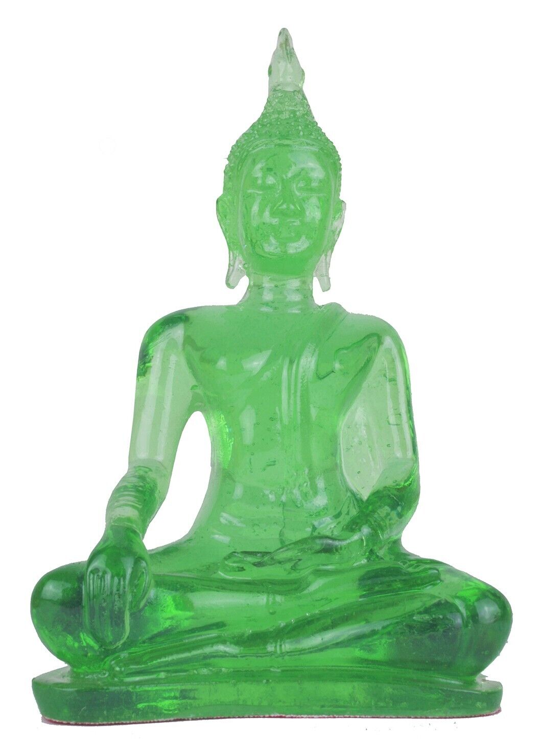 Buddha overcoming Temptations Green  4\