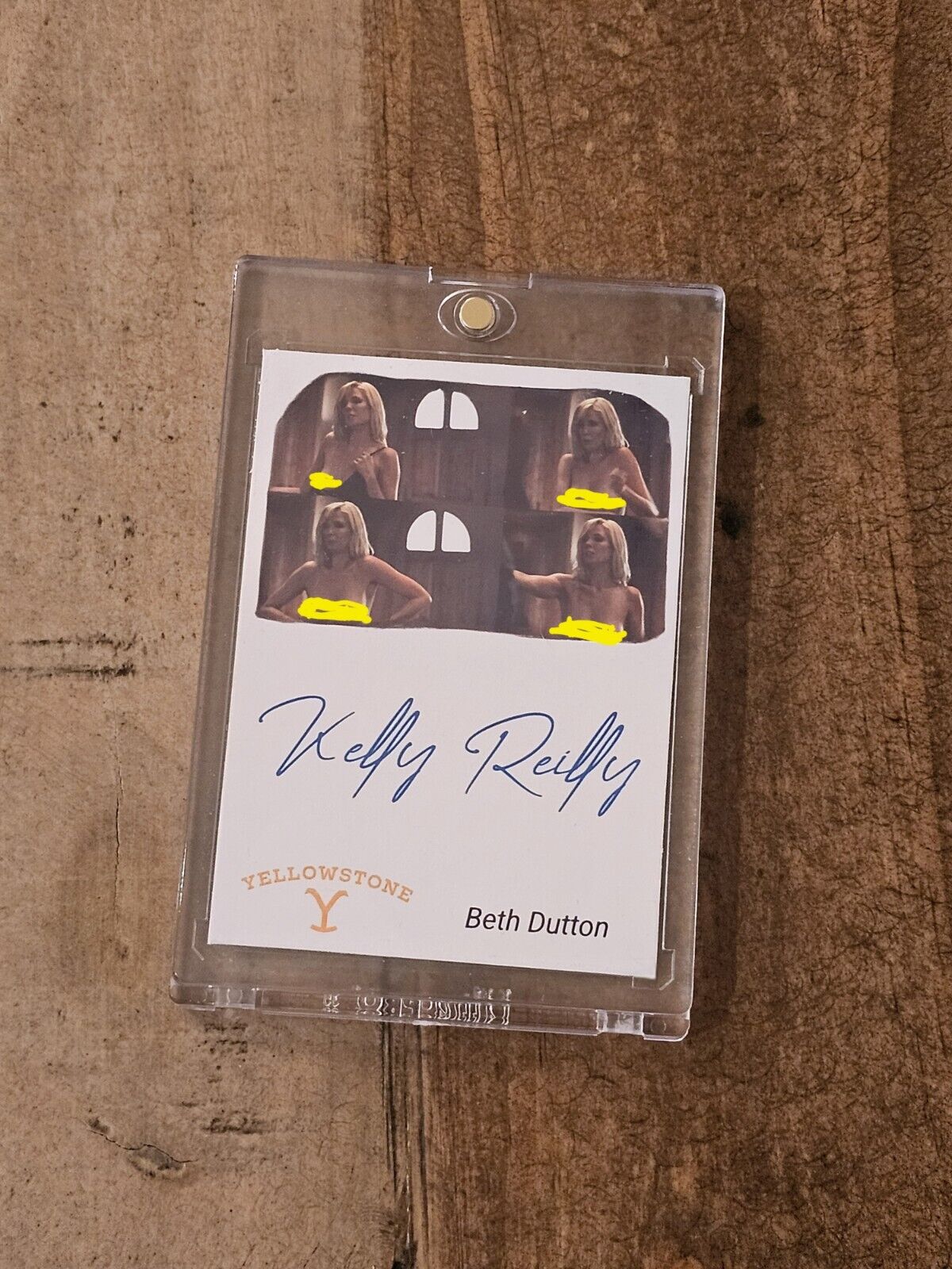 Kelly Reilly as Beth Dutton In Yellowstone Nude Custom Printed Auto 