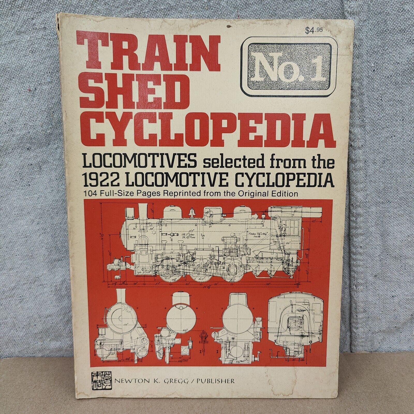 Train Shed Cyclopedia Locomotive Selected From The 1922 Locomotive Cyclopedia