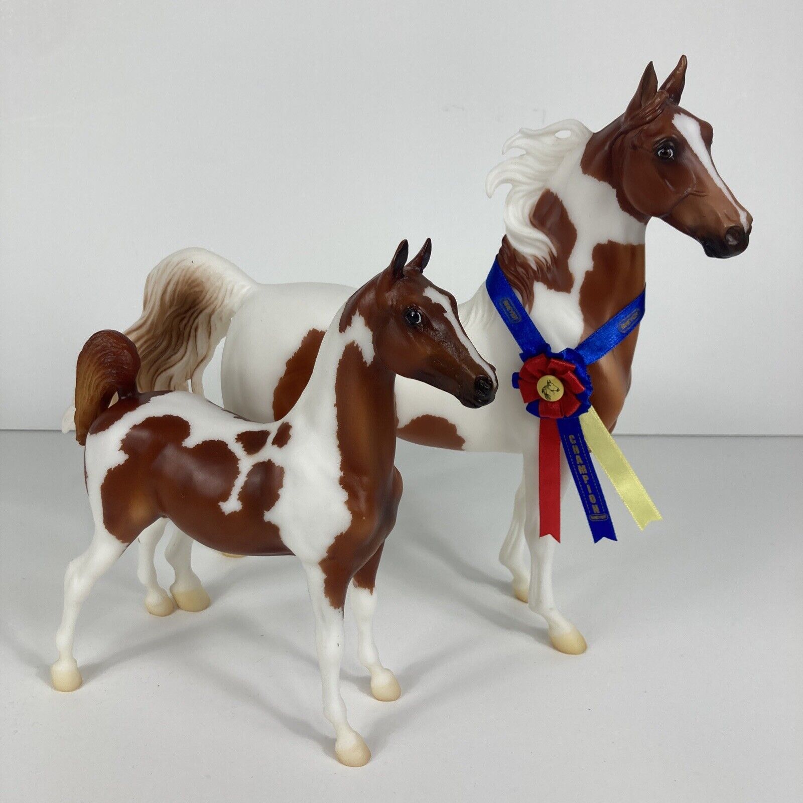 Breyer Reeves Model Horses Chubasco & Caravelle Saddlebred Weanling Champion Set