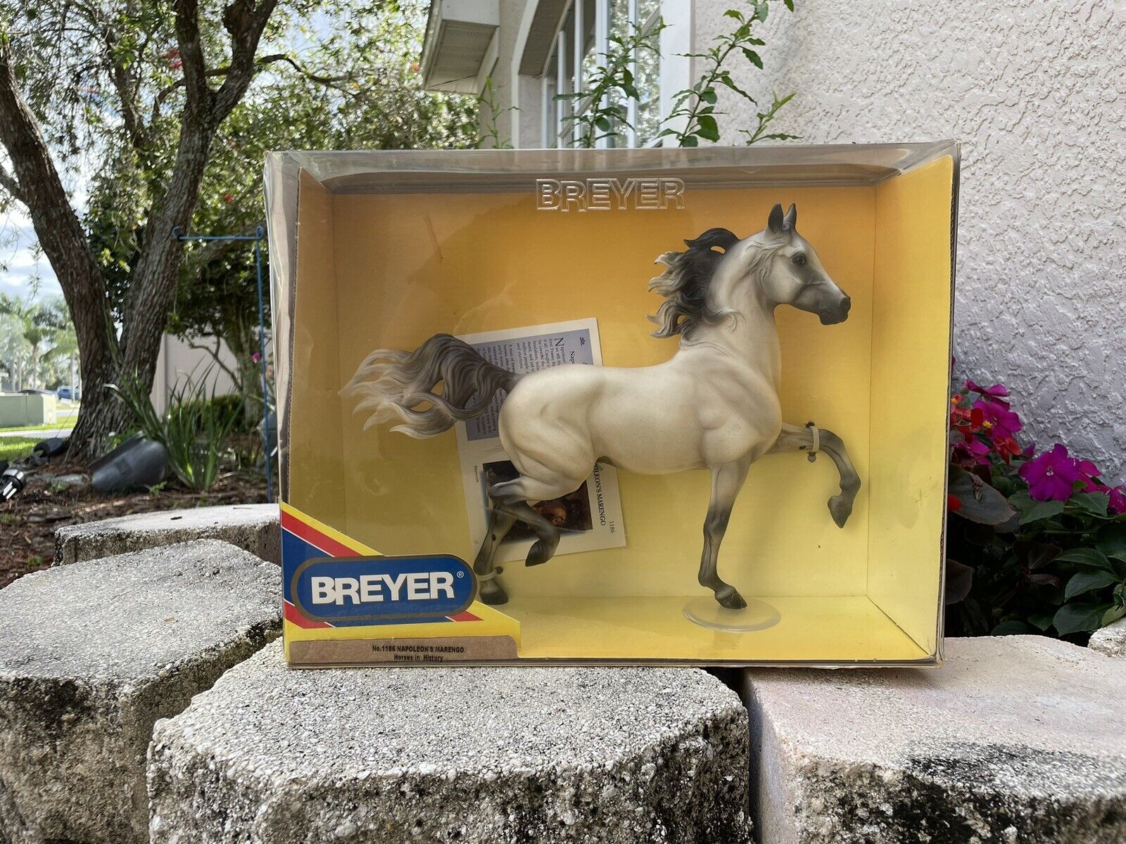 New Breyer Horse #1186 Napoleon’s Marengo Grey Huckleberry Bey Arabian History