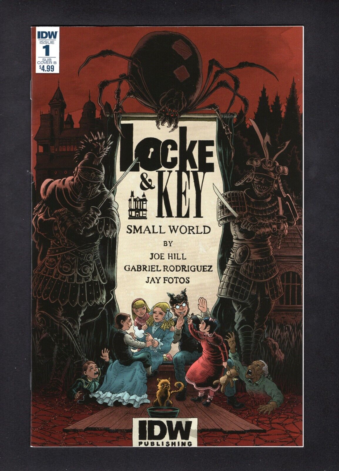 Locke and Key: Small World #1 Vol. 1 Variant IDW Comics '16 VF/NM