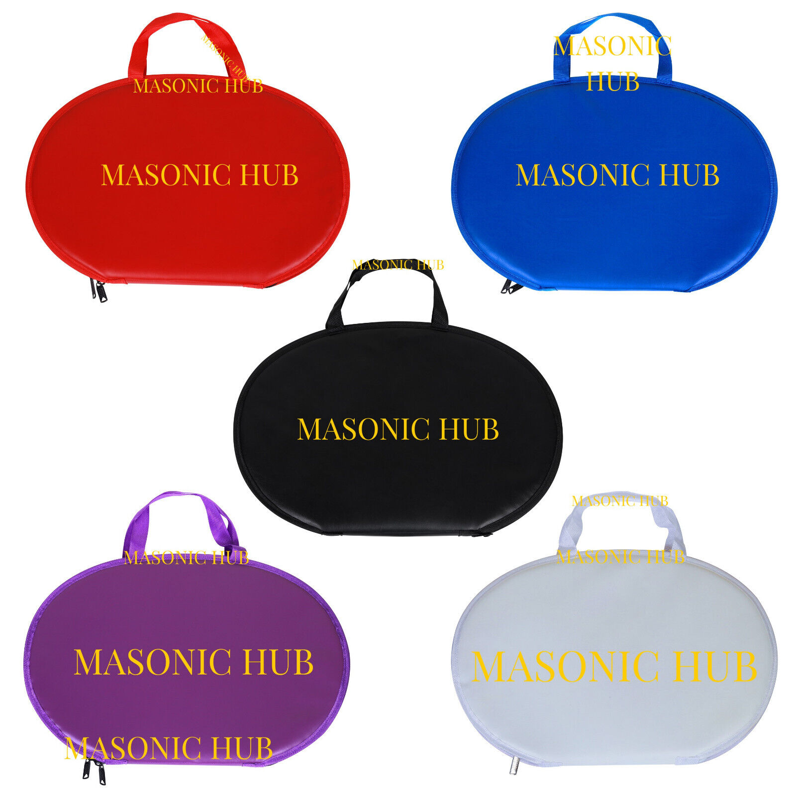 Masonic Regalia Chain Collar Case With Soft Padded Lining - 5 COLORS SELECTION